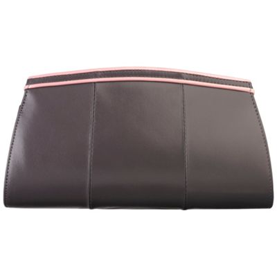 Coco Leather Clutch Bag