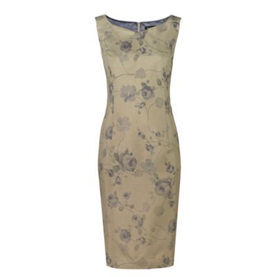 Floral shift dress