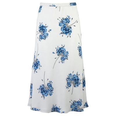 Jacques Vert Agapanthus Flower Skirt