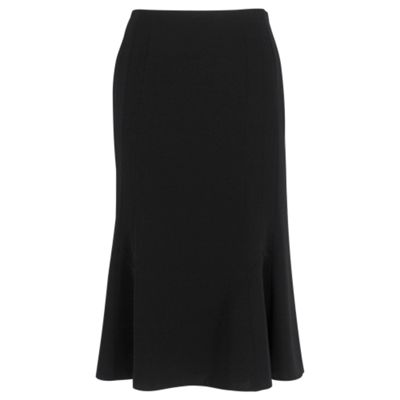 Jacques Vert Black Flared Skirt