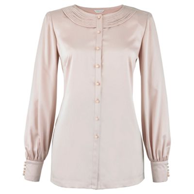 Windsmoor Blush Satin Blouse