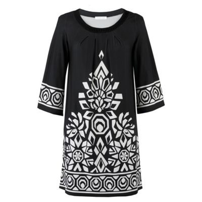 Border Print Tunic