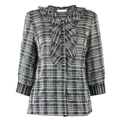 Windsmoor Black Checked Blouse