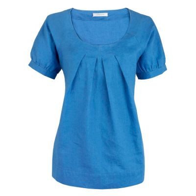 Windsmoor Cobalt Linen Blouse