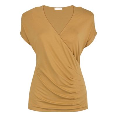 Chilli Fixed Wrap Jersey Top