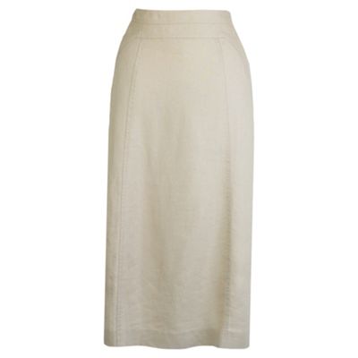 Windsmoor Neutral Linen Skirt