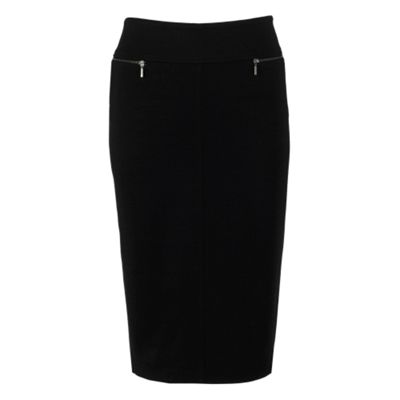 Planet Zip Detail Skirt