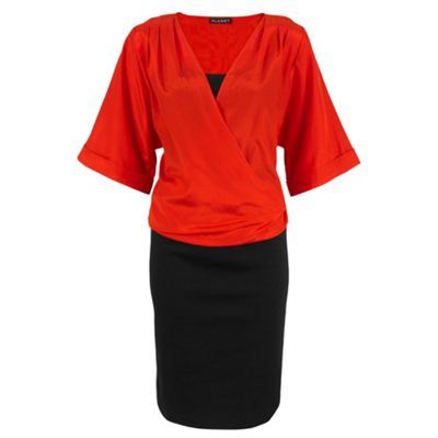 Red All In One Dress