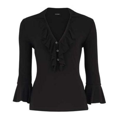 Planet Jersey Frill Blouse