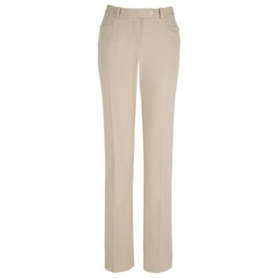 Straight Leg Stretch Biscuit Trouser Shorter