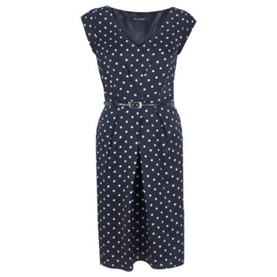 Silky Spot Dress