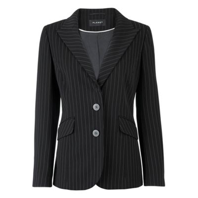 Ecru Pinstripe Jacket