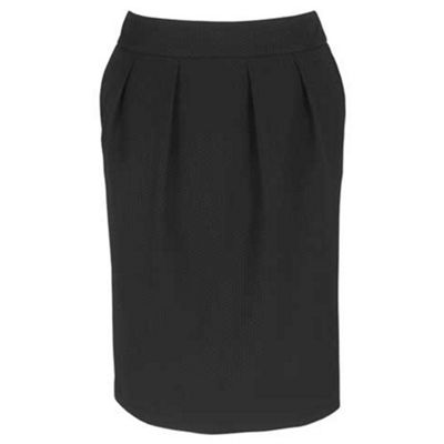 Textured Pleat Skirt