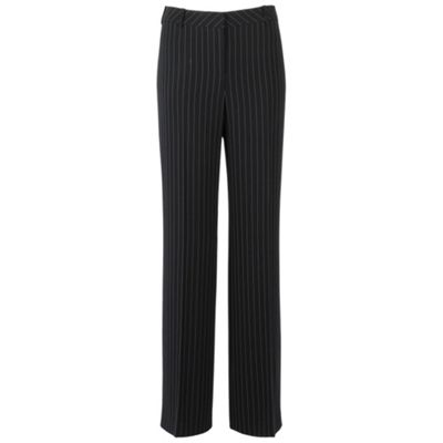 Ecru Pinstripe Trouser Longer Length