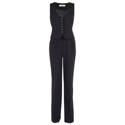 Planet Stretch Wool Jumpsuit