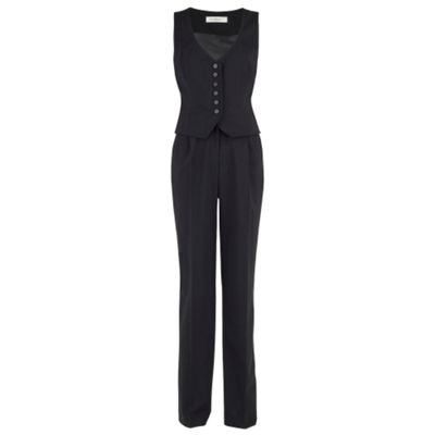 Stretch Wool Jumpsuit