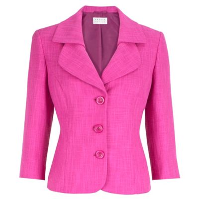 Petite Lipstick Double Collar Jacket