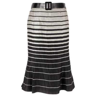 Precis Petite Petite Graduated Stripe Skirt