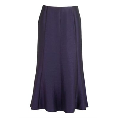 Jacques Vert Damson Fit and Flare Skirt