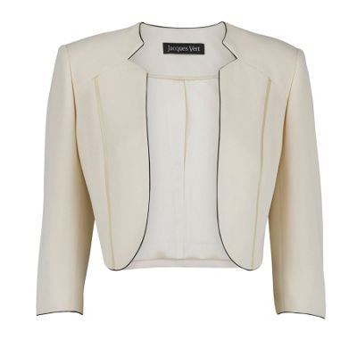 Jacques Vert Powder Puff Bolero Jacket