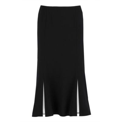 Jacques Vert Black Fit and Flare Skirt