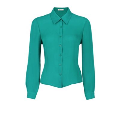 Precis Petite Petite Jade Silk Blouse