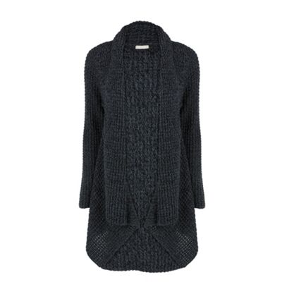 Melange Chunky Knit Cardigan