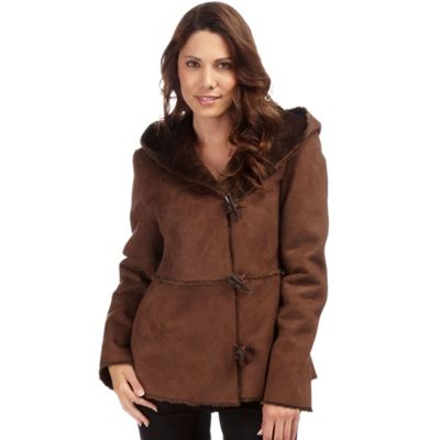 Petite Chocolate Duffle Coat