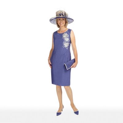 Cornflower Shift Dress