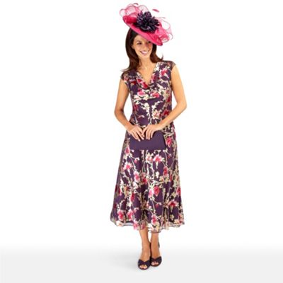 Rambling Rose Devore Dress
