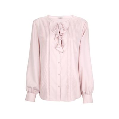 Windsmoor Dusky Rose Ruffle Blouse