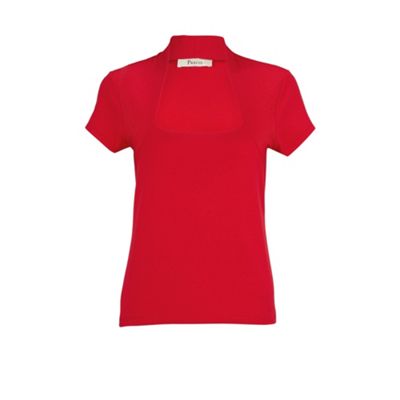 Scarlet Shrug Style Jersey Top