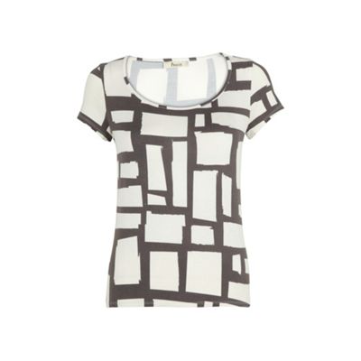 Quarry Block Print Jersey Top
