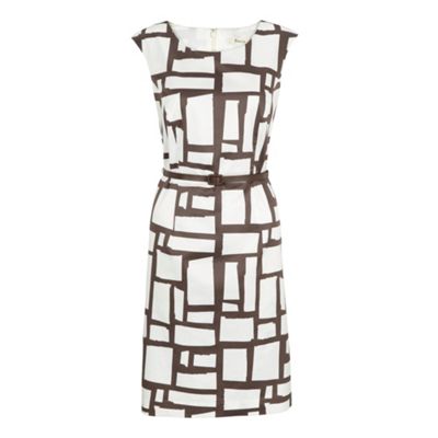 Quarry Block Print Shift Dress