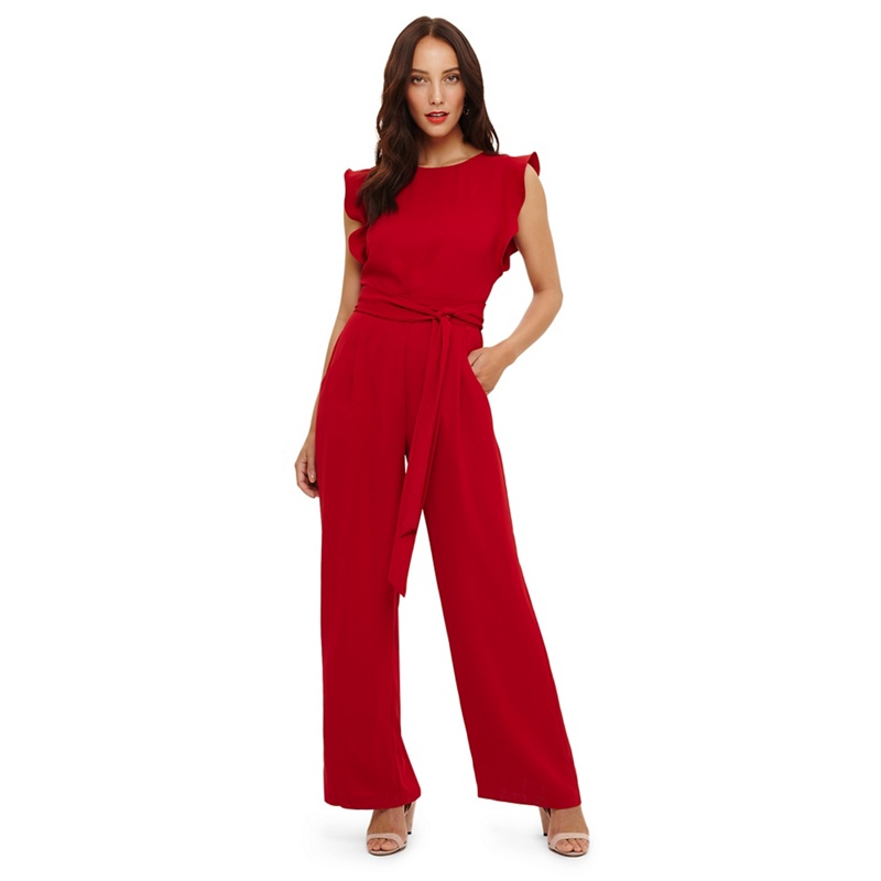 Phase Eight - Red Victoriana Jumpsuit Review