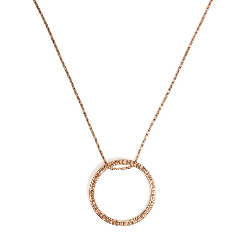 Phase Eight - Natural Gwen Pave Disc Necklace Review