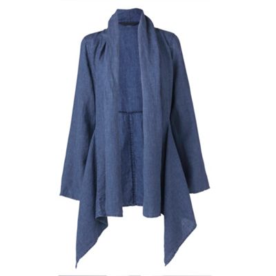 Phase Eight Indigo Linen Jacket