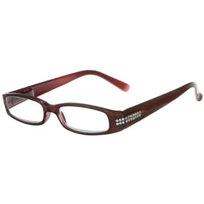 Burgundy Regency Fashion Reading Glasses