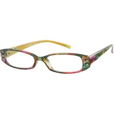 Green Bloomsberry Fashion Reading Glasses
