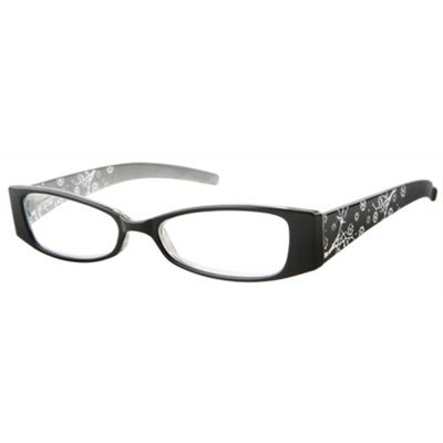 Grey Tracery Fashion Reading Glasses