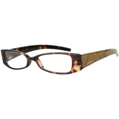 Tortoiseshell Tracery Fashion Reading Glasses