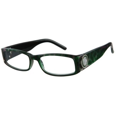 Green Athena Fashion Reading Glasses
