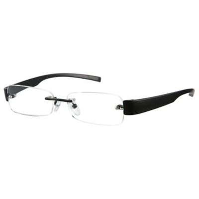 Black Delta Fashion Reading Glasses