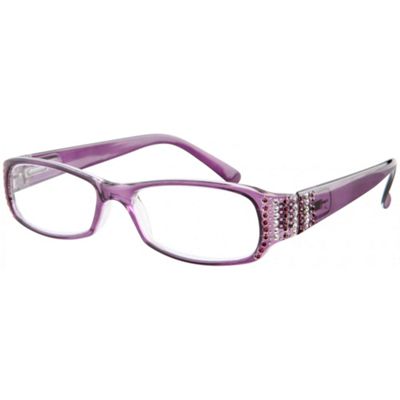 Mauve Couture Fashion Reading Glasses