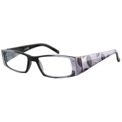 Grey Petal Fashion Reading Glasses