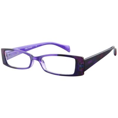 Purple Rose Fashion Reading Glasses