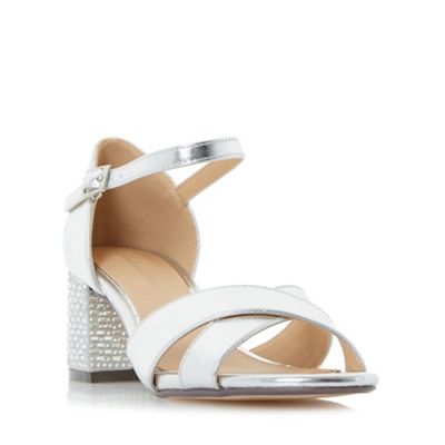 roland cartier gold sandals