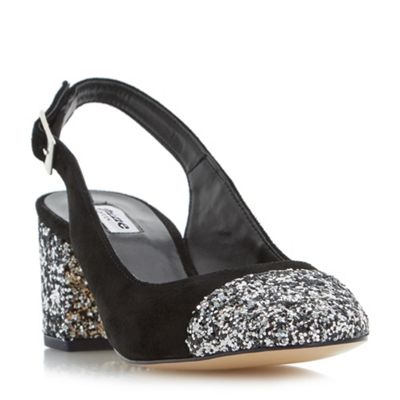 dune black slingbacks