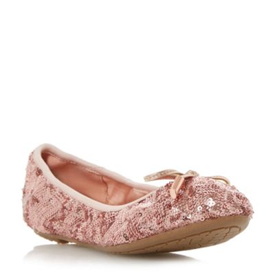 dune fold up ballerina shoes