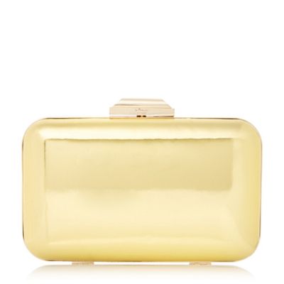 dune gold clutch bag sale